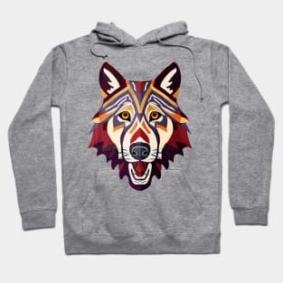 Wolf abstract Hoodie